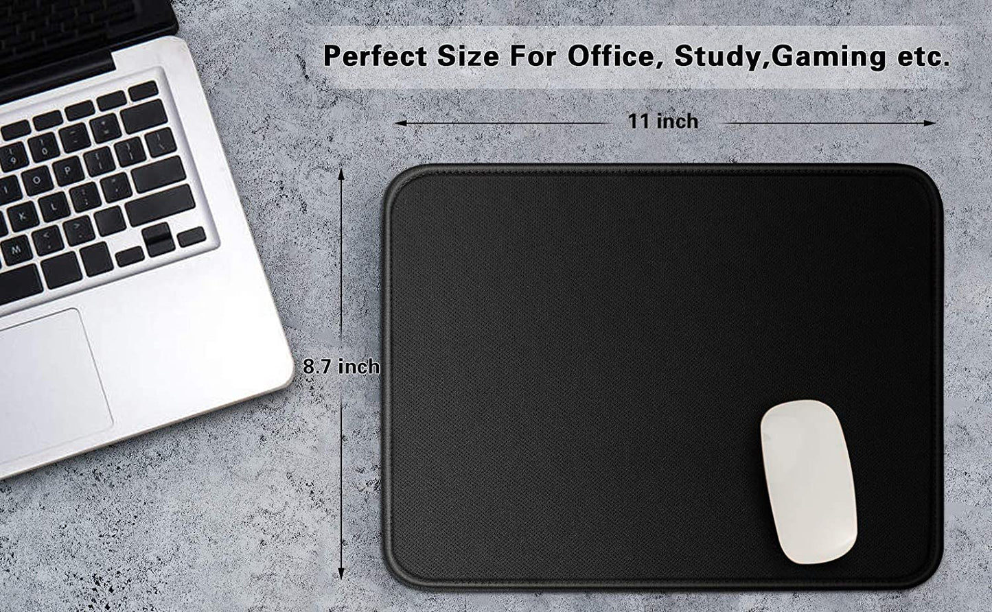 Premium Mouse Pad With Stitched Edges